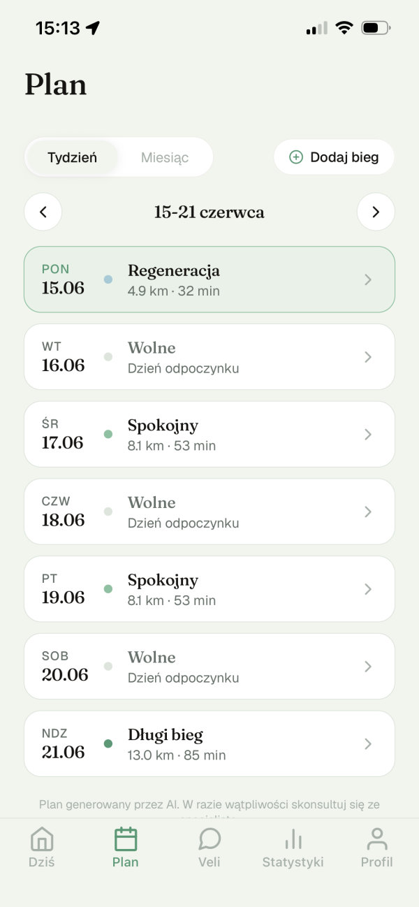 Twój plan