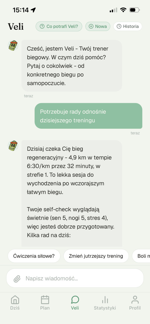 Rozmowa z Velim